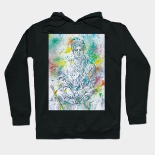 SWAMI VIVEKANANDA - watercolor portrait .3 Hoodie